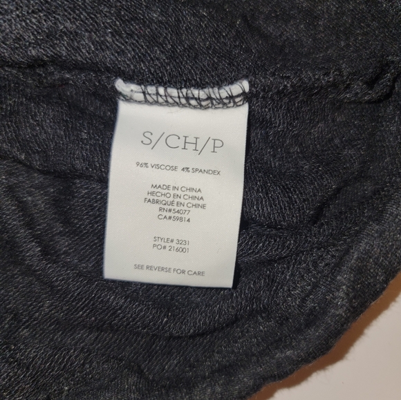 CAbi Recess Topper Size S Charcoal Gray - Picture 5 of 10
